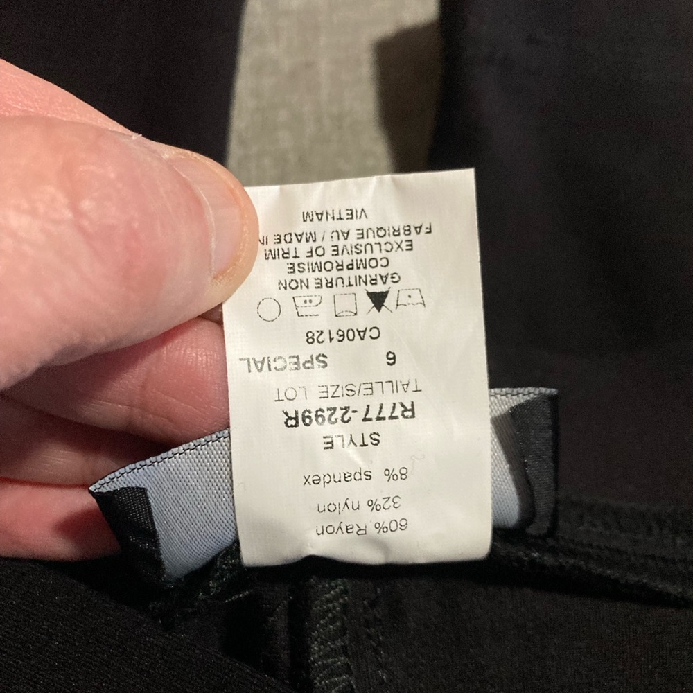 MODE DEVIE Black Women's Pants - Picture 7 of 8